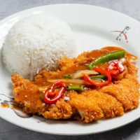 黑椒吉烈豬扒飯