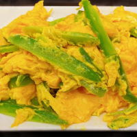 涼瓜炒蛋飯